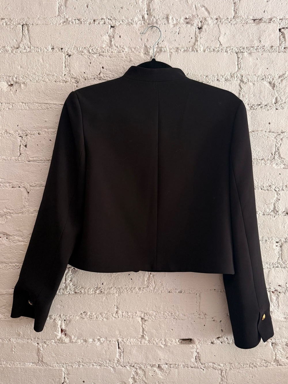 Zara Buttoned Cropped Jacket - Picture 2 of 3